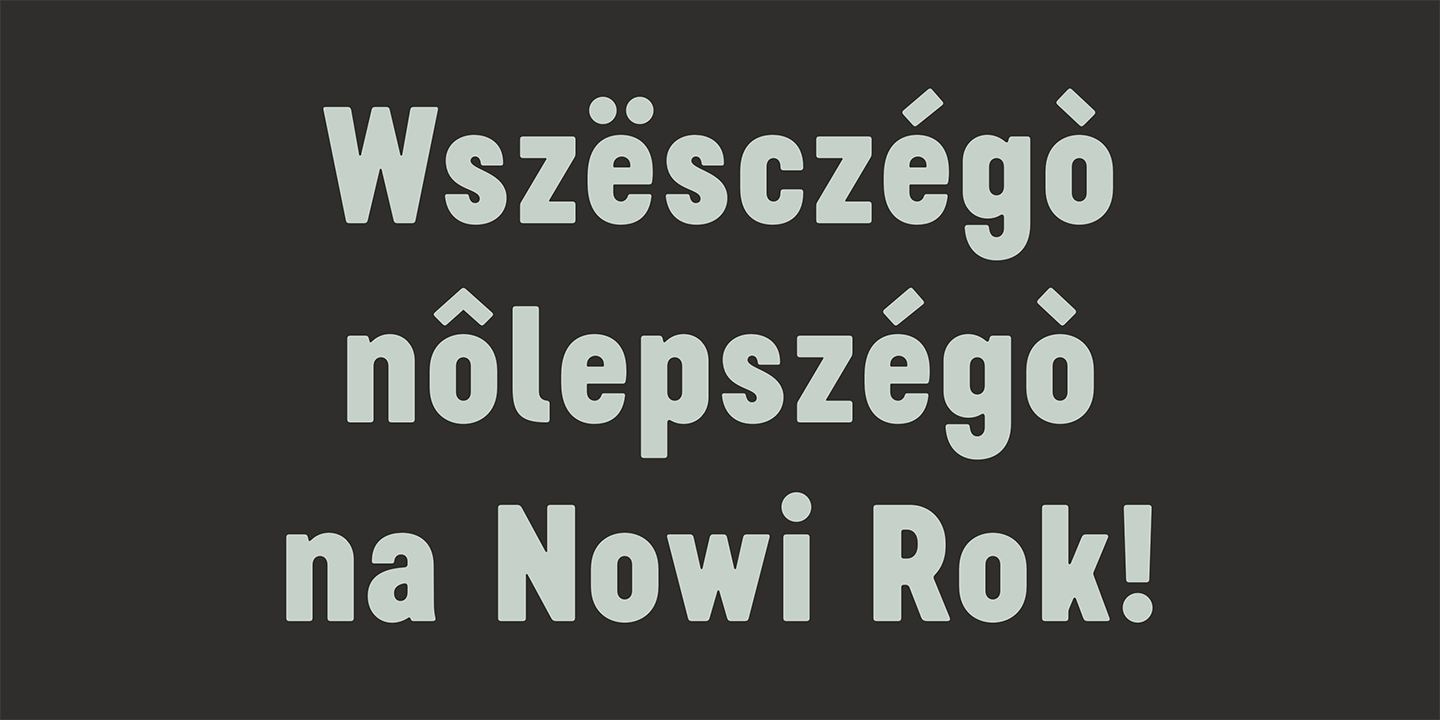 Przykład czcionki Cervino Condensed Medium Condensed